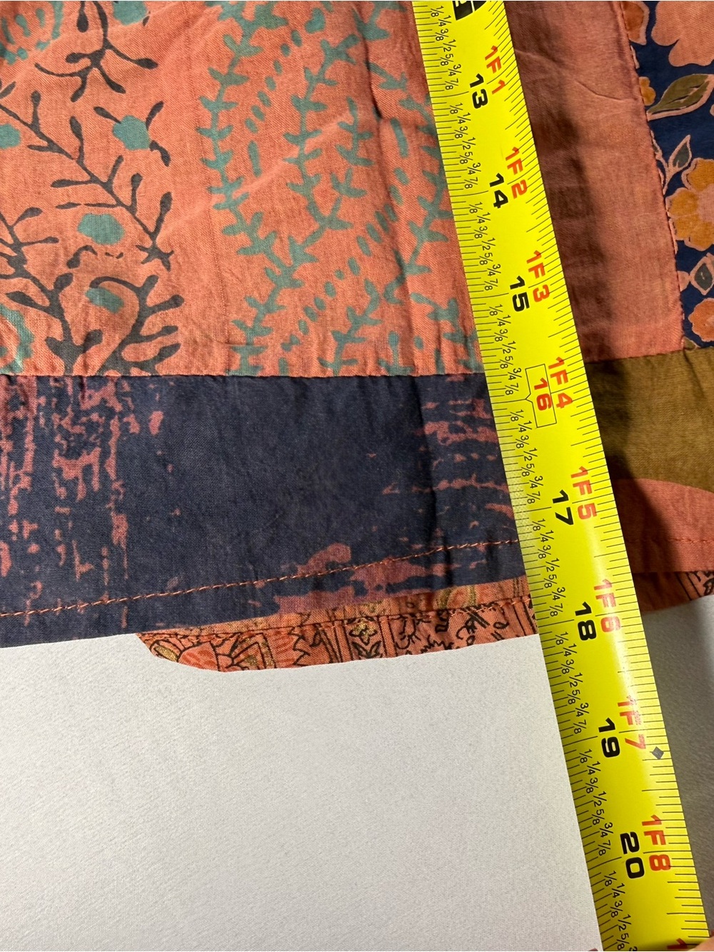 Bohemian Patchwork Maxi Dress | Cottage Core | Bohemian Comfort - Picture 13 of 15